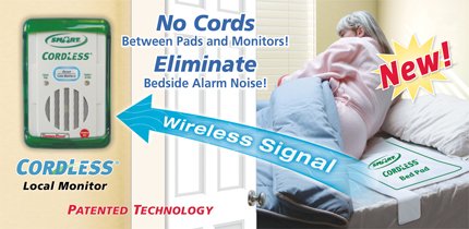 Smart Caregiver Alarm Pad Smart® Caregiver CordLess® 10 X 30 Inch - Each - GBT-90-EA