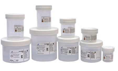 Azer Scientific Prefilled Formalin Container Formalock™ 10 mL Fill in 20 mL (0.67 oz.) Screw Cap Warning Label NonSterile - Case of 128 - PFNBF-20-CS