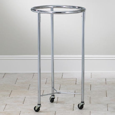 Clinton Industries Hamper Stand Clinton™ Rolling Round Opening Open Top Without Lid - Each - H-48-EA