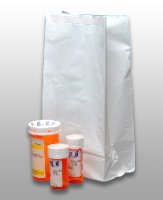 Elkay Plastics Pharmacy Bag Elkay® Plastics 4 X 7 X 14 Inch White Adhesive Closure - Case of 1000 - WPB7415-CS