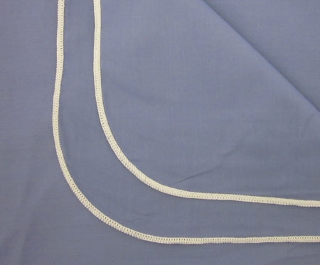 Standard Textile Standard Supreme Sterilization Wrap Ceil Blue 45 X 45 Inch Dual Layer Cotton / Polyester Steam / EO Gas - DZ/12 - 21545002-DZ