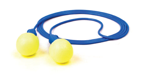 3M Ear Plugs 3M™ E-A-R™ Push-Ins™ Corded One Size Fits Most Yellow - Case of 2000 - 318-1003-CS