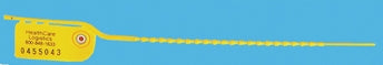 Health Care Logistics Draw-Tight Seal Health Care Logistics Write On Yellow Nylon 7-7/8 Inch - Pack of 100 - 7952-PK