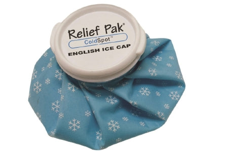 Fabrication Enterprises English Style Ice Bag Relief Pak® General Purpose One Size Fits Most 6 Inch Diameter Rubberized Fabric / Plastic Reusable - Each - 11-1060-EA