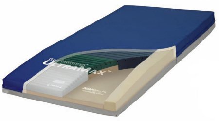 Span America Bed Mattress Geo-Mattress® UltraMax™ Non-Powered Pressure Redistribution Type 39 X 80 X 6 Inch - Each - UMX8039-29-EA