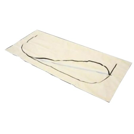 LDI Post Mortem Bag EnviroMed-Bag® 40 W X 96 L Inch X-Large Olefin Film Zipper Closure, Envelope Style - Case of 12 - EMD2-4096A-CS