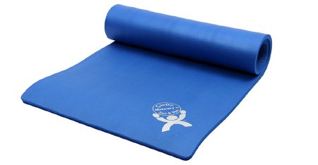 Fabrication Enterprises ArmaSport® Premium Exercise Mat Blue Rubberized Foam 3/5 X 24 X 56 Inch - Each - 32-1401B-EA