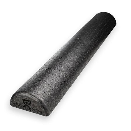 Fabrication Enterprises CanDo® Half-Round Therapy Foam Roller Slim Black EPP Foam 6 X 12 Inch - Each - 30-2290-EA