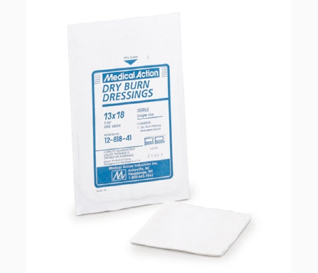 Medical Action Industries Burn Dressing Medical Action 18 X 24 Inch 3 per Pack Sterile 1-Ply Rectangle - Case of 60 - 12-818-04-CS