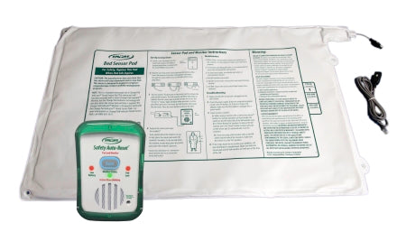 Smart Caregiver Bed Sensor Pad Alarm System Safety Auto-Reset™ 20 X 30 Inch - Each - SBW1-SYS-EA