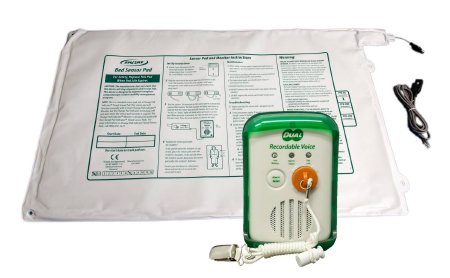 Smart Caregiver Bed Sensor Pad Alarm System Smart Caregiver™ 20 X 30 Inch - Each - DVBW1-SYS-EA