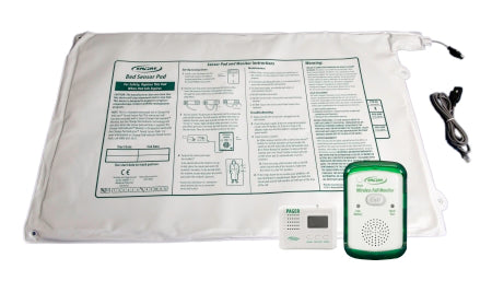 Smart Caregiver Bed Sensor Pad Alarm System Smart Caregiver™ 20 X 30 Inch - Each - WMBW1-SYS-EA