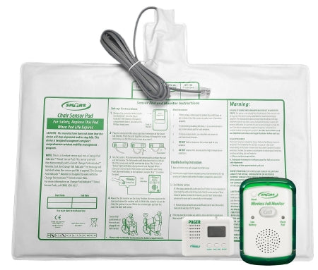 Smart Caregiver Chair Sensor Pad Alarm System Smart Caregiver™ 10 X 15 Inch - Each - WMC1-SYS-EA