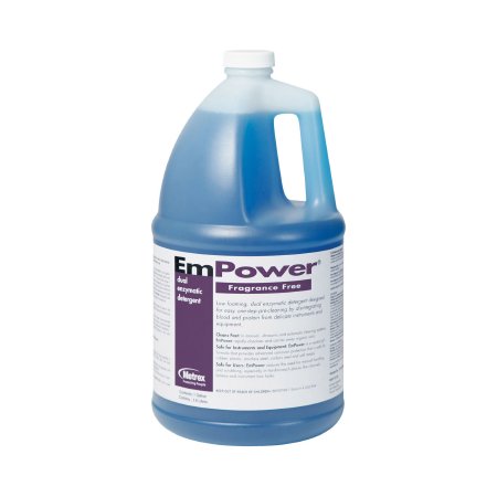 Metrex Research Dual Enzymatic Instrument Detergent EmPower® Fragrance Free Liquid Concentrate 1 gal. Jug Unscented - GL/1 - 10-4400-GL