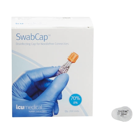 ICU Medical Disinfecting Cap SwabCap® - Each - SCXT3-2000-EA