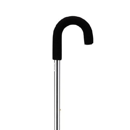 Nova Ortho-Med Offset Cane Nova Aluminum 30 to 39 Inch Height Silver - Case of 2 - 1040SI-CS