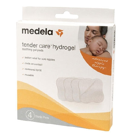 Medela Nursing Pad Tender Care™ Water / Glycerol / Polymer Reusable - Box of 4 - 87123NA-BX