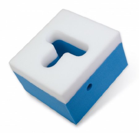 DJO Prone Head Positioner with Tube Access Procare® Premium 9-1/2 W X 10-1/2 D X 7 H Inch Foam Freestanding - Box of 12 - 79-90871-BX