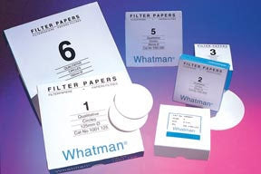 Fisher Scientific Filter Paper Whatman® Qualitative Grade, Plain Circles, Grade 1, 12.5 cm - Pack of 100 - 09-805F-PK