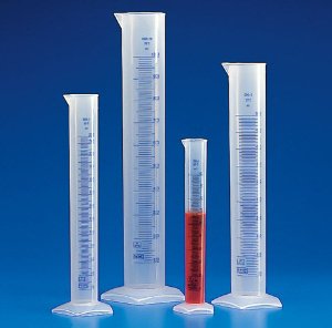Globe Scientific Graduated Cylinder Polypropylene 100 mL - Each - 602563-1-EA