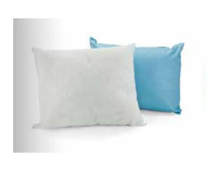 Care Line Bed Pillow 13 X 17 Inch White Reusable - Case of 12 - 0897105-CS