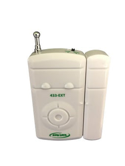 Smart Caregiver Door Alarm System Economy White / Green - Each - 433-EXT-EA