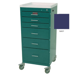Harloff Treatment Cart Mini-Line Navy Blue - Each - 3156K-EA