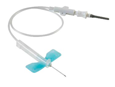 Kawasumi Laboratories K-Shield® Advantage Blood Collection Set 23 Gauge 3/4 Inch Needle Length Safety Needle 12 Inch Tubing Sterile - Box of 50 - DBMA-23G-BX