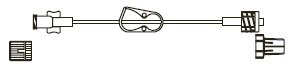 Codan US Corp IV Extension Set Codan® 13 Inch Tubing Without Filter - Case of 50 - BC508-CS