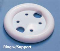 Premier Dental Products Pessary Premier Ring with Knob Size 6 Silicone - Each - 1040106-EA