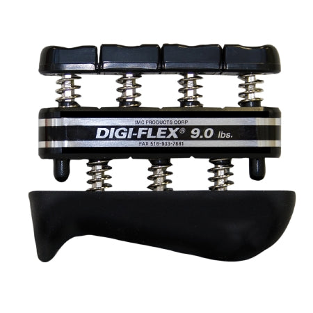 Fabrication Enterprises Hand / Finger Exerciser CanDo® Digi-Flex® Black X-Heavy - Each - 10-0744-EA