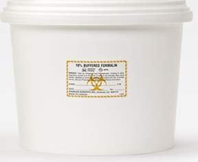 Fisher Scientific Lab Storage Container Starplex™ Histoplex™ Histology Container Polypropylene 5,000 mL (169 oz.) - Case of 10 - 1518278-CS