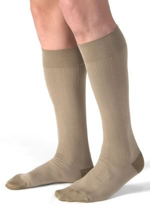 BSN Medical Compression Stocking JOBST® for Men Casual Knee High X-Large Khaki Closed Toe - Pair - 113127-PR