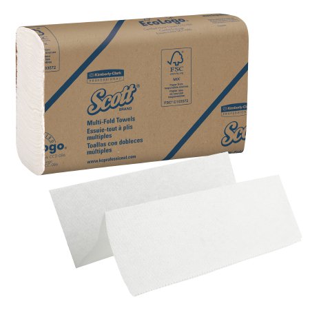 Kimberly Clark Paper Towel Scott® Multi-Fold 9-4/5 X 10 Inch - Case of 12 - 03650-CS
