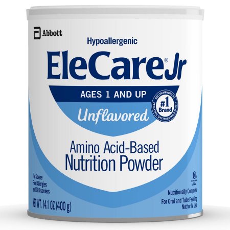 Abbott Nutrition Pediatric Oral Supplement EleCare® Jr 14.1 oz. Can Powder Amino Acid Protein Maldigestion - Case of 6 - 55253-CS