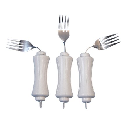 Fabrication Enterprises Fork UBend-It™ Built Up Handle White Stainless Steel - Each - 61-0014-EA