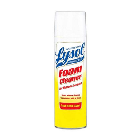 Lagasse Professional Lysol® Surface Disinfectant Cleaner Aerosol Spray Foaming 24 oz. Can Fresh Clean Scent NonSterile - Case of 12 - RAC02775CT-CS