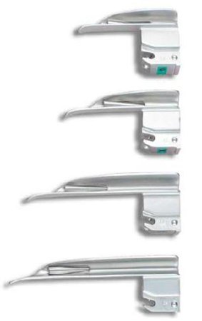 Sun Med Laryngoscope Blade GreenLine® Wis-Hipple Size 1 Infant - Each - 5-5234-01-EA