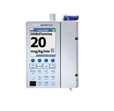 Monet Medical Reconditioned Ambulatory Infusion Pump Sigma Spectrum™ Single Channel Linear Peristaltic Wireless 0.3 FC - Each - 35700BAXR1-EA