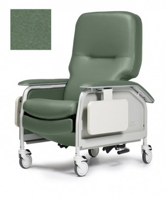 Graham-Field Clinical Care Recliner Lumex® Deluxe Blue Jade Four Tente® Swivel Caster, Three Locking Caster - Each - FR566G9212-EA