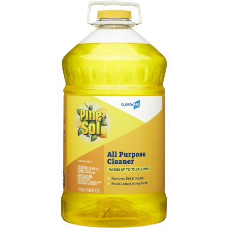 The Clorox Company CloroxPro™ Pine-Sol® Surface Cleaner Oil Based Manual Pour Liquid Concentrate 144 oz. Jug Lemon Scent NonSterile - Case of 3 - 35419-CS