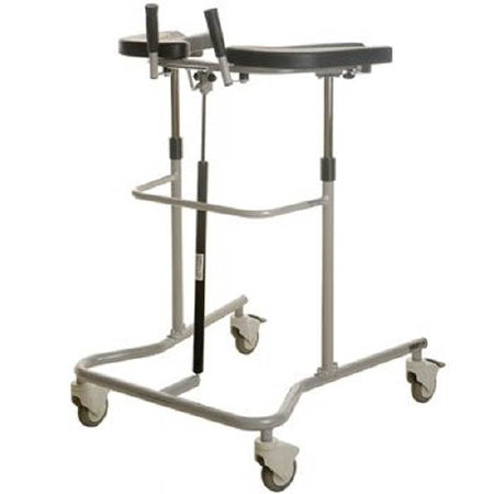 Patterson Medical Supply Cardiac Walker Pneumatic EVA Steel Frame 333 lbs. Weight Capacity 35 to 51 Inch Height - Each - 960170-EA
