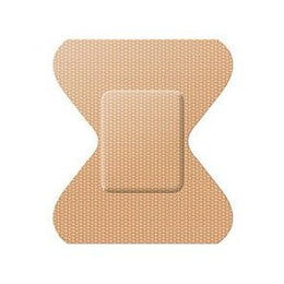 Dukal Adhesive Strip American® White Cross 1-3/4 X 2 Inch Fabric Fingertip White Sterile - Case of 12 - FV24D-CS