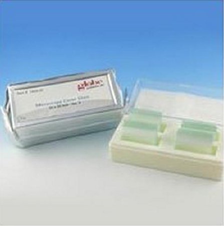 Globe Scientific Cover Glass Square No. 1 Thickness 22 X 22 mm - Box of 10 - 1404-10-BX