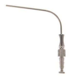BR Surgical Suction Tube Handle Frazier Style 8 Fr. Non-Vented - Each - BR46-29508-EA