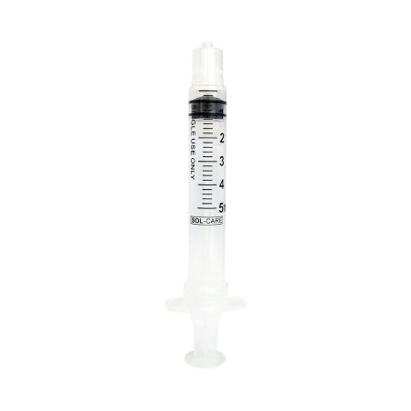 Sol-Millennium Medical General Purpose Syringe Sol-Care™ Luer Lock Tip Retractable Safety - Case of 800 - 120007IM-CS