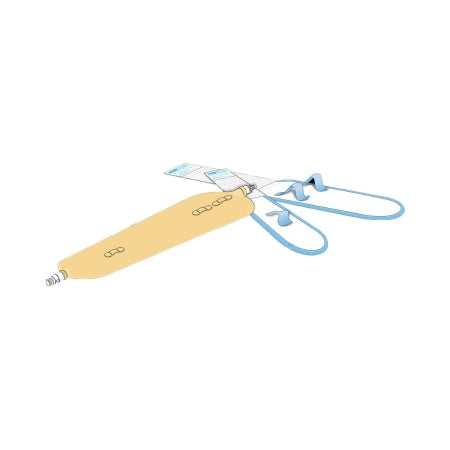 Urocare Products Urinary Leg Bag Urocare® Sport Right Anti-Reflux Valve NonSterile 475 mL Latex - Each - 9516-EA