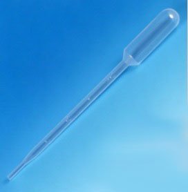 Globe Scientific Transfer Pipette 1.7 mL NonSterile - Box of 500 - 138020-500-BX