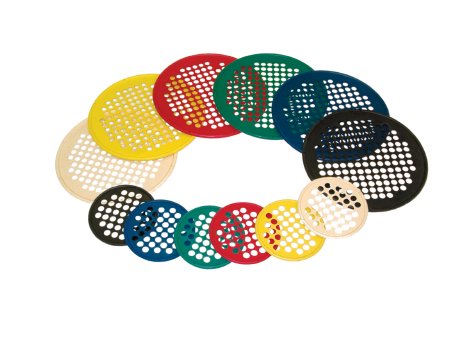 Fabrication Enterprises Web Hand Exerciser 6 Piece Set Cando® Assorted Colors - Each - 10-0856-EA