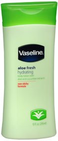 Unilever Hand and Body Moisturizer Vaseline® Aloe Fresh 10 oz. Bottle Scented Lotion - Each - 30521309100-EA